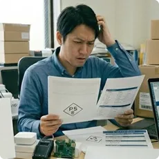 販売する製品がPSE対象か不明な方