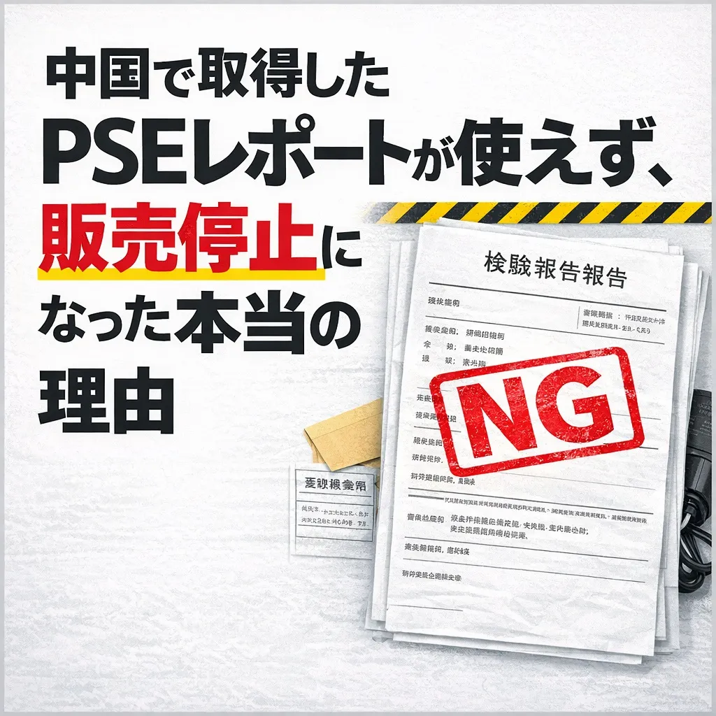 偽物PSEチェックバナー